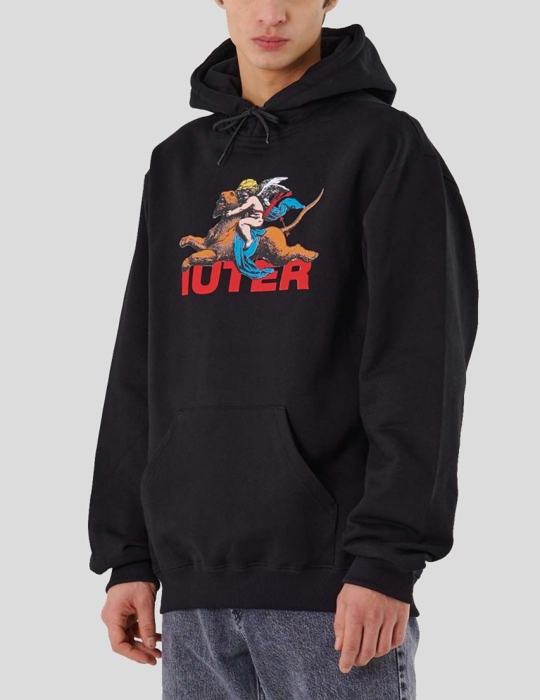 UTER cupid hoodie nero